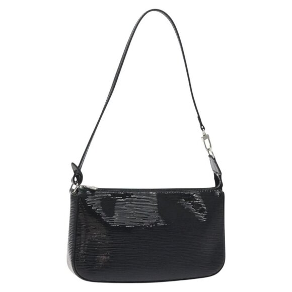 LOUIS VUITTON Epi Electric Pochette Accessoires Pouch Noir M4080N LV Auth 127783 - Picture 1 of 16